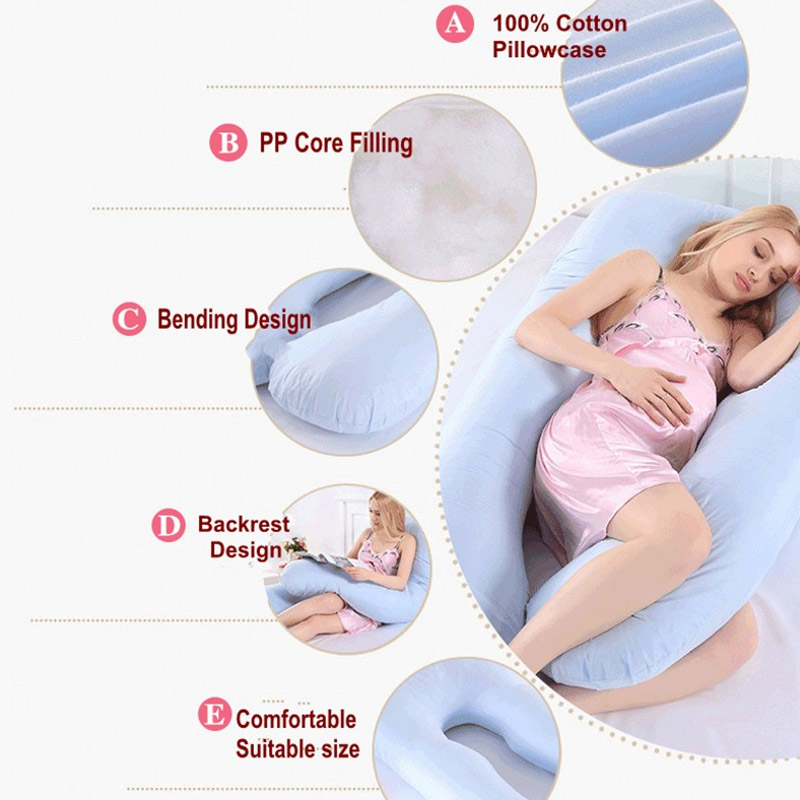 Travesseiro de gravidez 130*70 - Nursing Pillow Breastfeeding avaliação e preço