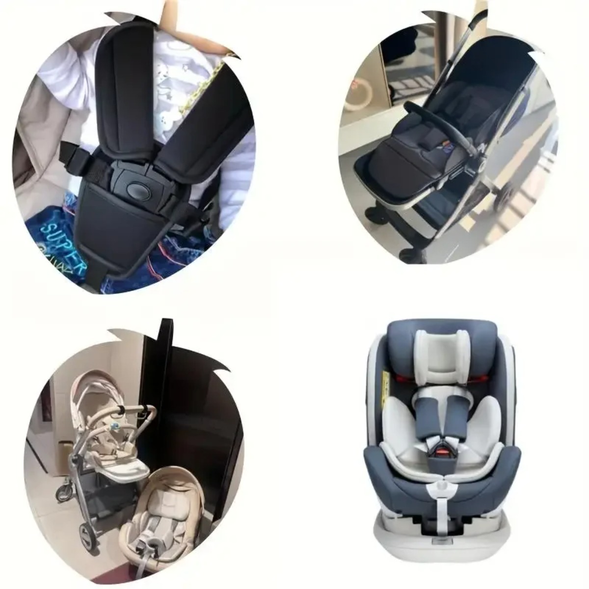 Protetores de Cinto de Seguran - Infant Car Seat Cover avaliação e preço